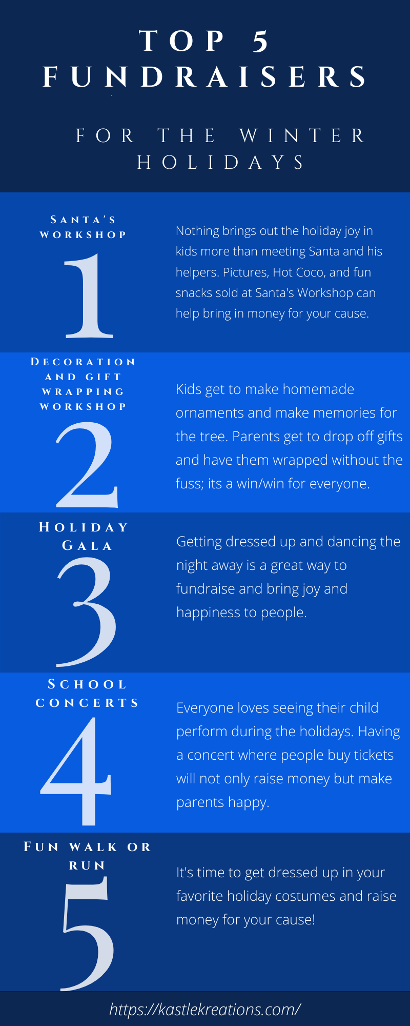 Holiday Fundraising Infographic